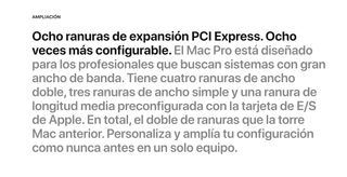 Mac Pro 2019 XEON 64 GB / 521 GB - Caja Sellada