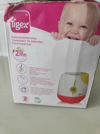 Calienta biberones Tigex