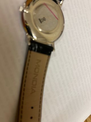 Orologio Mondia Uomo Nero/Argento