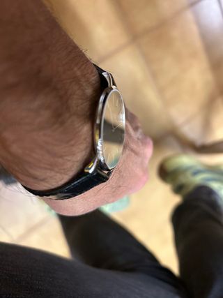 Orologio Mondia Uomo Nero/Argento