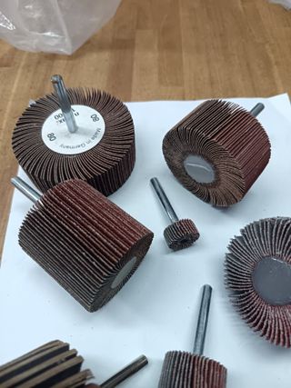 LOTE 9 ABANICOS ROTORES CON LIJA