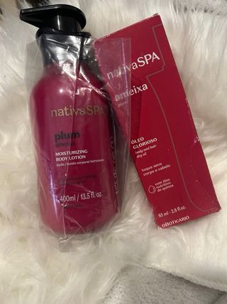 O Boticário Nativa SPA Golden Plum Set