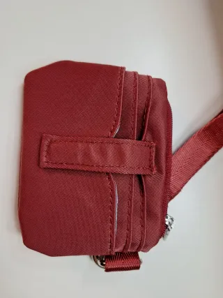 Monedero tarjetero granate sin usar