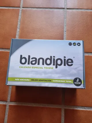 Zapatillas blandipie Azul Talla Senior