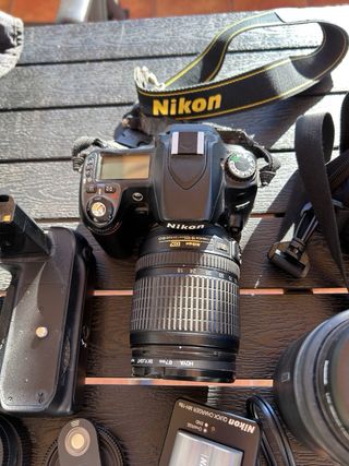 Equipo Fotográfico Nikon D80