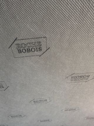 Sofá 3 plazas Negro/Marrón Piel/Terciopelo