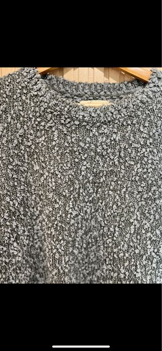 Jersey Hollister gris talla S