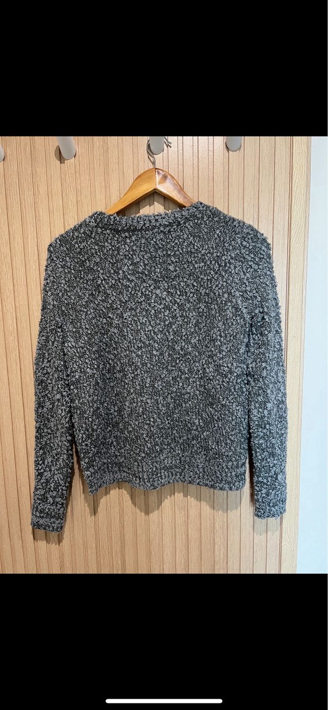 Jersey Hollister gris talla S