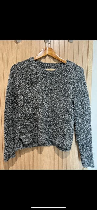 Jersey Hollister gris talla S