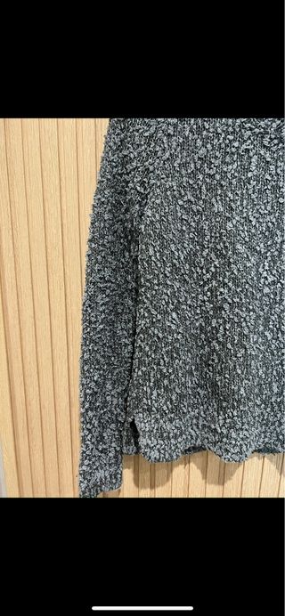 Jersey Hollister gris talla S