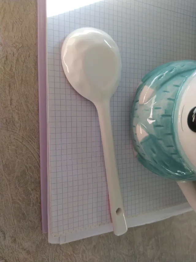 Taza Kawaii Perezoso + Cuchara Fresita