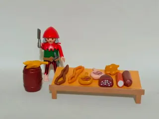 Playmobil Vendedor con Comida