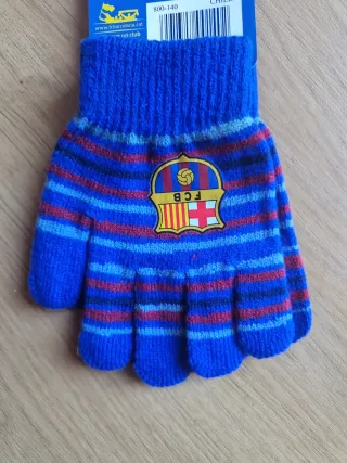 Guantes FC Barcelona niño