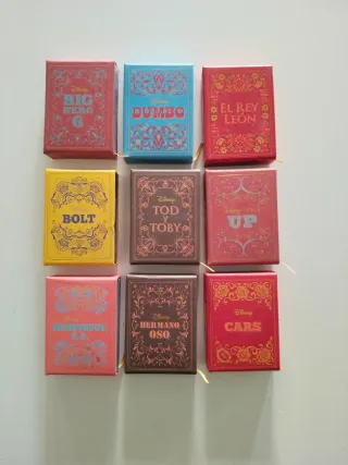 Mini libros Disney