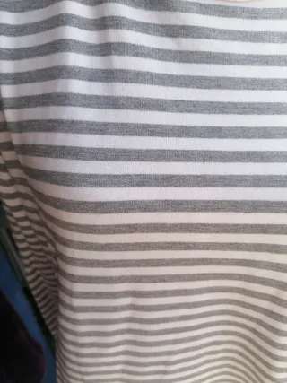 Camiseta Made in Italy Rayas Encaje