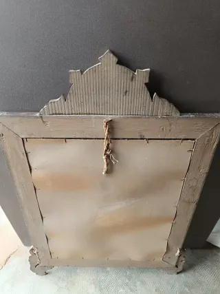 Espejo antiguo madera para restaurar