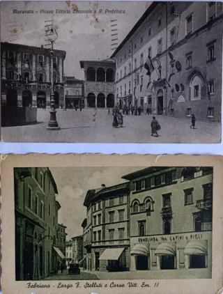 Lotto 12 Cartoline Marche Antiche