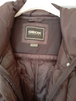 Piumino donna Geox marrone