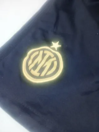 Pantaloncino calcio Inter Nike oro