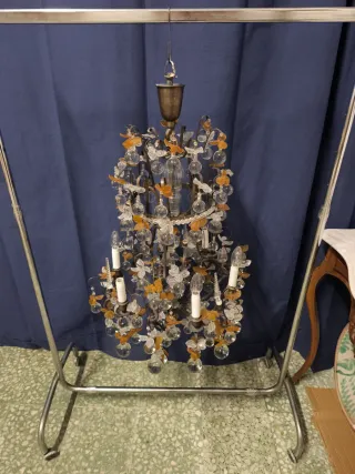 Lámpara araña vintage