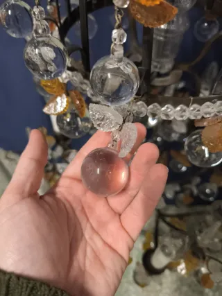 Lámpara araña vintage