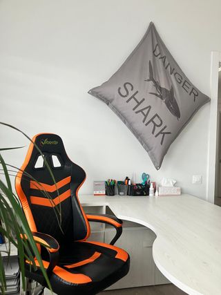 Silla Gaming Vinsetto Negra y Naranja