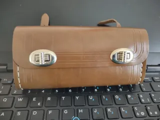 Borsello porta attrezzi bici in pelle