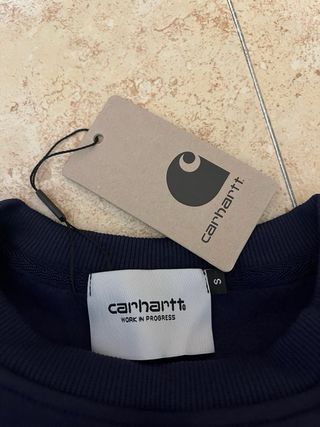 Sudadera Carhartt Azul Unisex