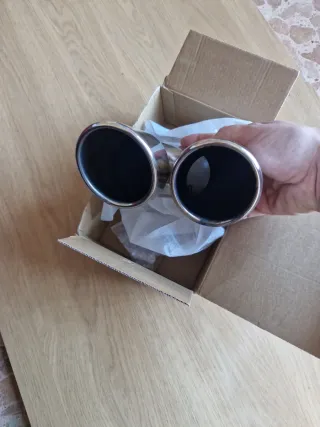 Silenciador Doble Escape Coche