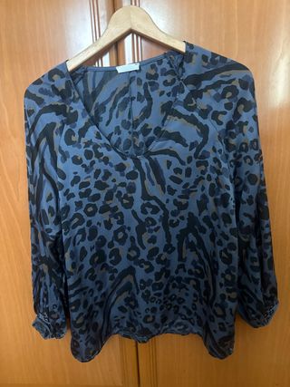 Camisa estampada mujer