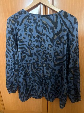 Camisa estampada mujer