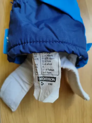 Guantes de nieve Quechua niño