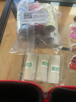 Mini Impresora Portátil Negra y Blanca