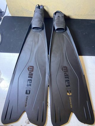 : Aletas Mares Concorde Negras 38/39