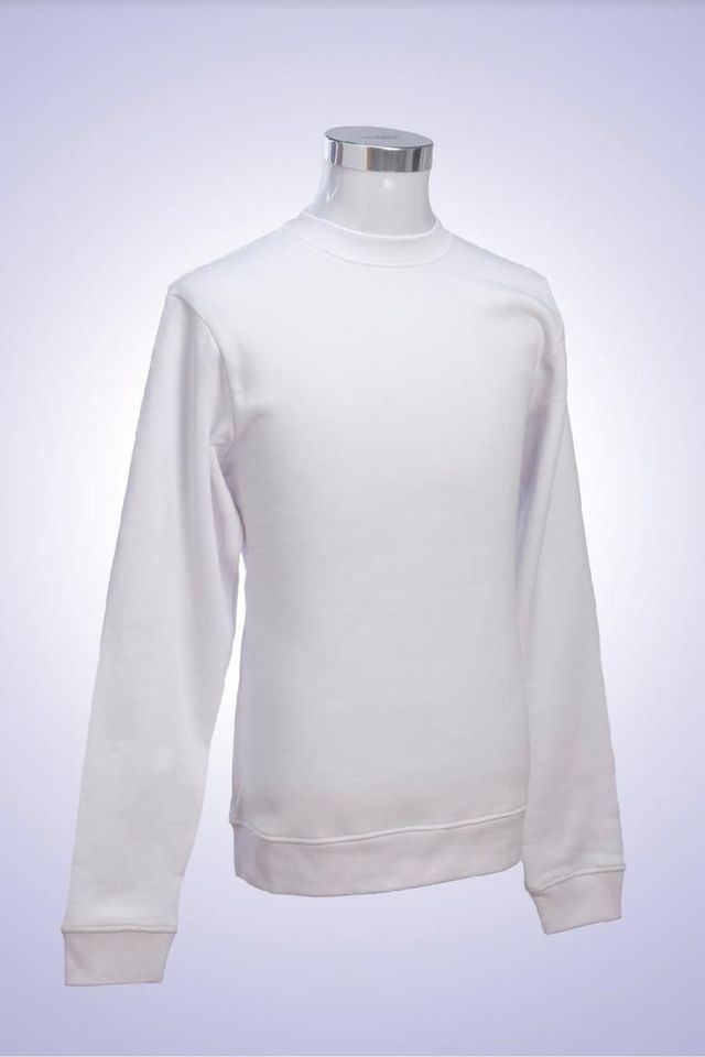 Sudadera Blanca Manga Larga todas las tallas color