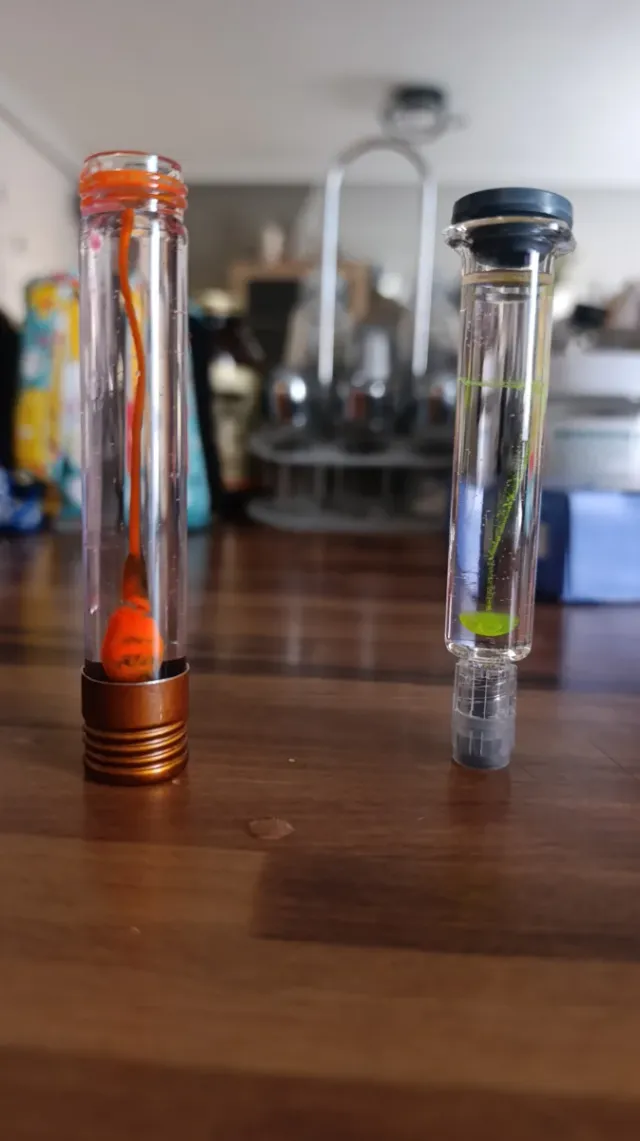 Mini botellas cera gel artesanales