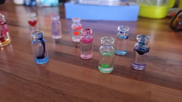 Mini botellas cera gel artesanales