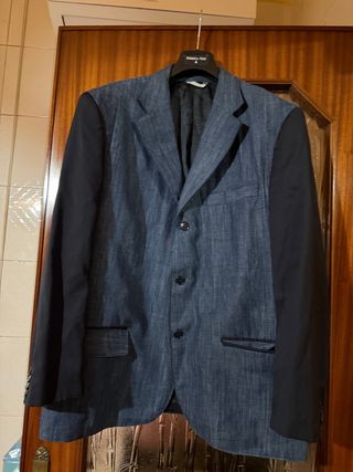 Boggi Milano Blazer Blu/Nero Made in Italy