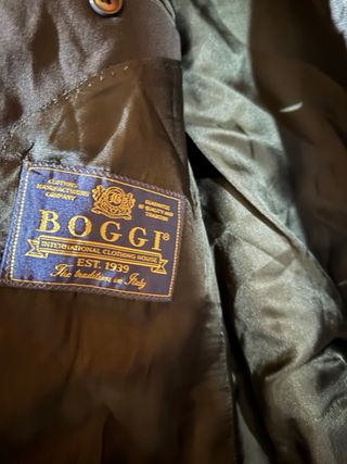 Boggi Milano Blazer Blu/Nero Made in Italy