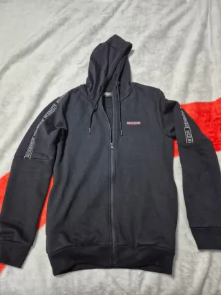 Sudadera McKenzie Negra con Cremallera