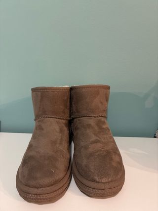 Botas marrones forradas