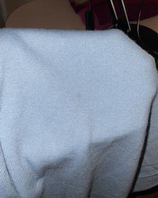 Gilet lana azzurrino vintage Bramante