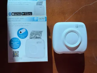 Impresora Mini Portátil United Office Blanca