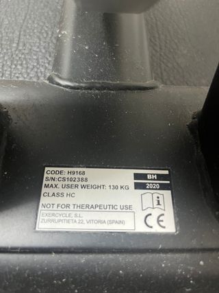 Bicicleta Estática BH Fitness SB-Mag