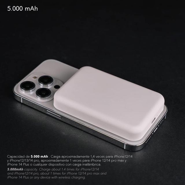 Batería Magnética Inalámbrica 5000mAh