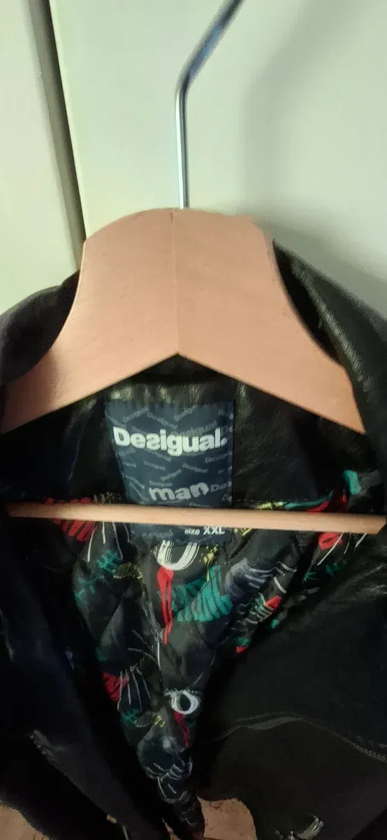 Chaqueta Biker Desigual Hombre Talla XXL