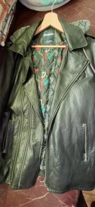 Chaqueta Biker Desigual Hombre Talla XXL