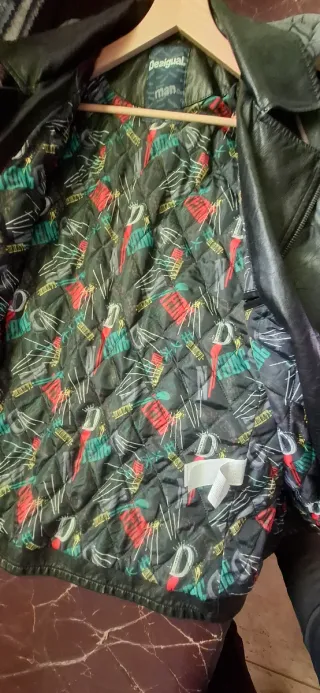 Chaqueta Biker Desigual Hombre Talla XXL