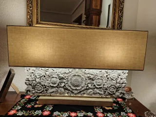 Lámpara de mesa Bali floral