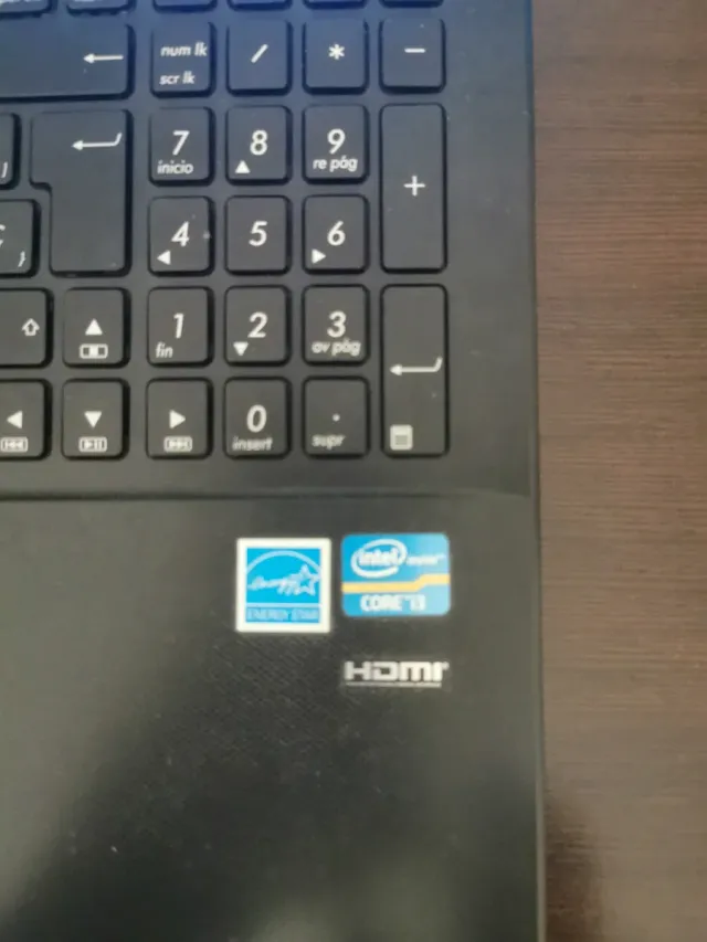 Portátil Asus Negro